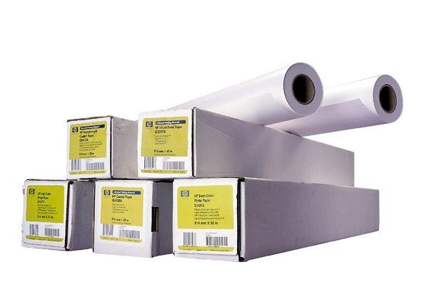 HP Papier White Inkjet Paper,914mm,45 m,80 g/m2 (InkJet Bond Paper)