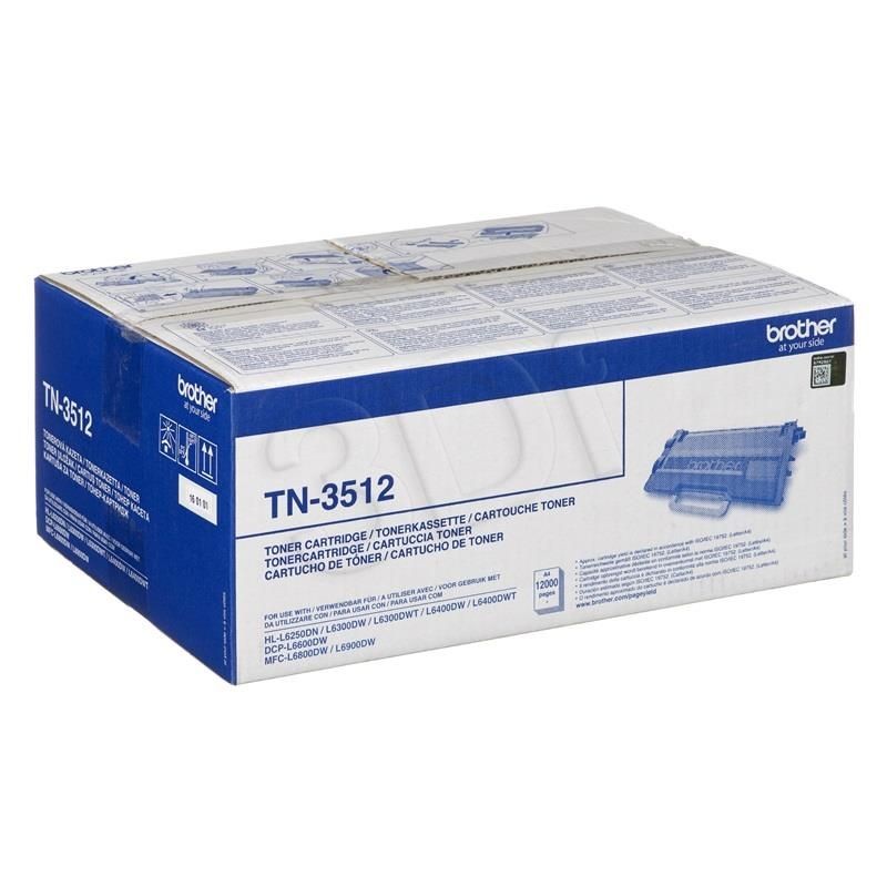 Brother TN3512 Toner TN3512 black 12000 str HL-L6300DW/HL-L6400DW/DCP-L6600DW
