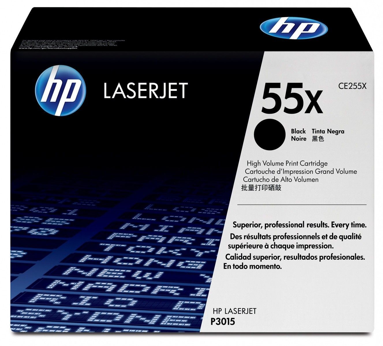 HP Toner 55X P3015 Czarny 12.5k CE255X