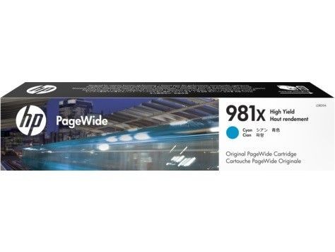 HP L0R09A Tusz 981X cyan 10 000 str. PageWide Enterprise 556/586