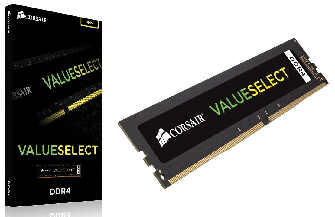 Corsair Pamięć DDR4 VALUESELECT 16GB/2133 (1x16GB) CL15 BLACK