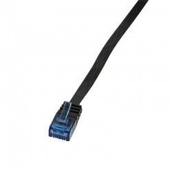 LogiLink CP0136B - Patchcord Cat.5e U/UTP, dł. 3m, płaski, czarny