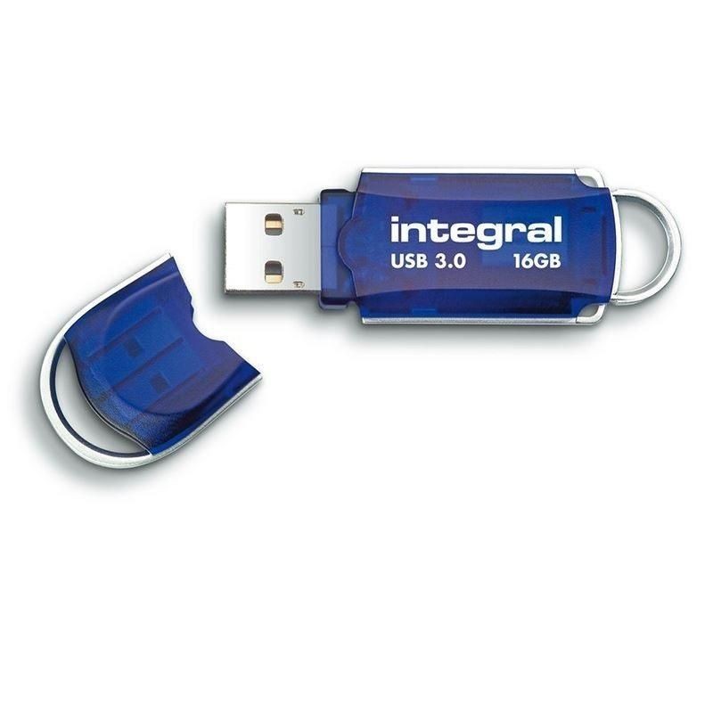 Integral INFD16GBCOUAT flashdrive 16Gb COURIER encrypted FIPS 197 USB2.0