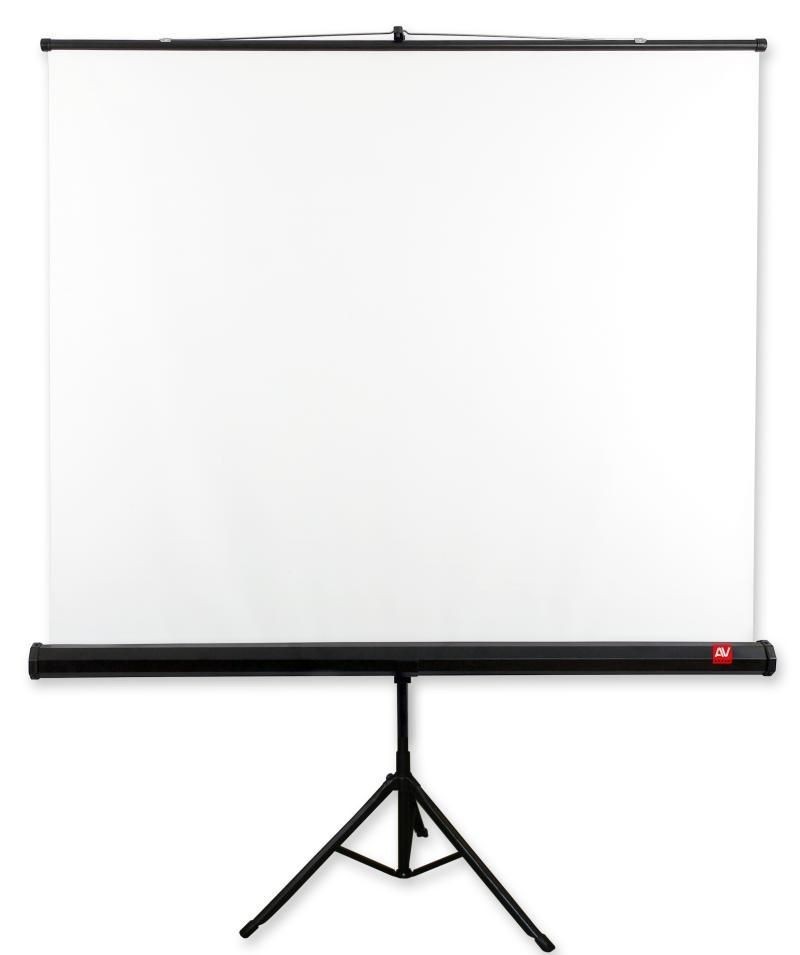 AVTek Ekran projekcyjny na stojaku Tripod Standard 200 (rozwijane ręcznie; 200 x 200 cm; 1:1; 111?)