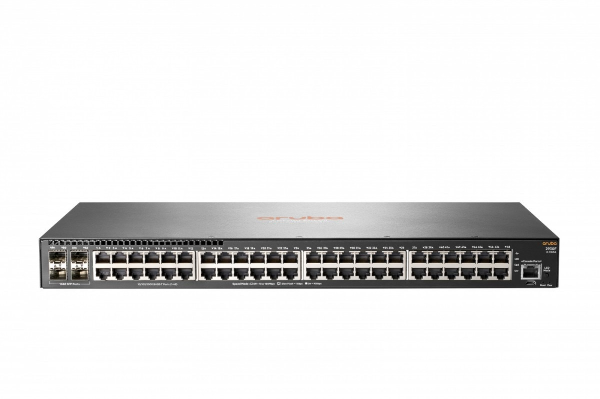 HP Przełącznik ARUBAE 2930F 48G 4SFP Switch JL260A