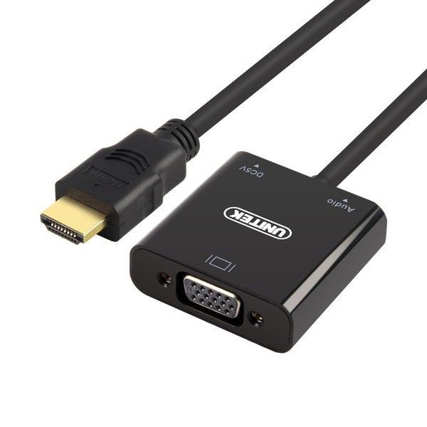 Unitek Adapter HDMI to VGA + AUDIO, Y-6333