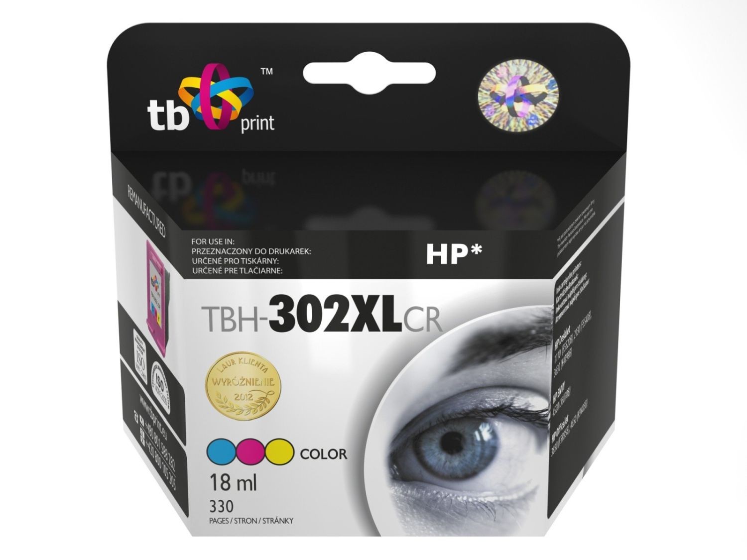TB Print Tusz do HP DJ 1110/2130 TBH-302XLCR kolor refabrykowany