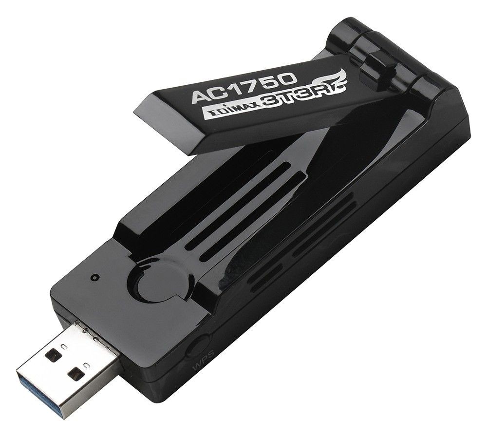 Edimax EW-7833UAC AC1200 Dual Band 802.11ac USB 3.0 adapter, 5GHz + 2,4GHz, HW WPS