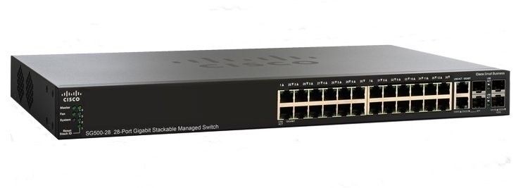 Cisco Systems SG350-28P 28-PORT GIGABIT/POE MANAGED SWITCH IN