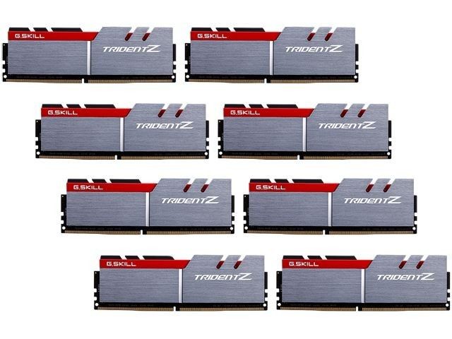 GSkill RAM TridentZ Series - 128 GB (8 x 16 GB Kit) - DDR4 3200 DIMM CL14 <p>Basierend auf dem starken Erfolg der Trident-Serie repräsentiert die Trident Z-Serie eine