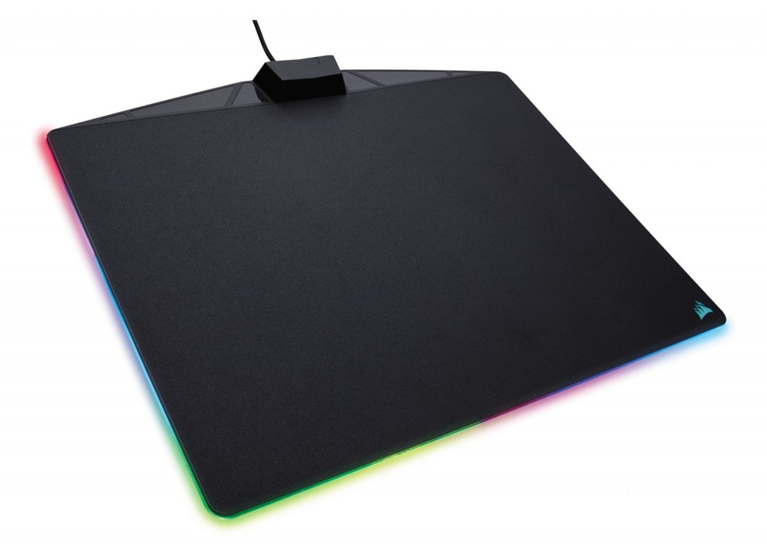 Corsair Gaming MM800 RGB Polaris | MM800 RGB POLARIS, Black, | Monotone, Plastic, Non-slip base, Gaming mouse pad