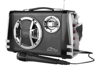 Media-Tech Głośnik Bluetooth Karaoke Boombox BT MT3149