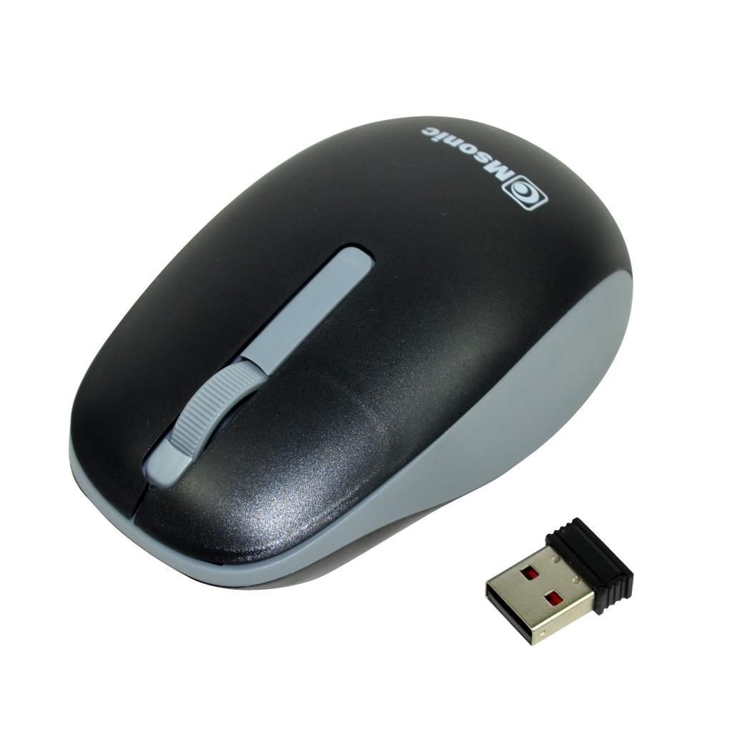 Vakoss Mysz bezprzewodowa MX707K optyczna 3 przyciski 1000dpi czarna