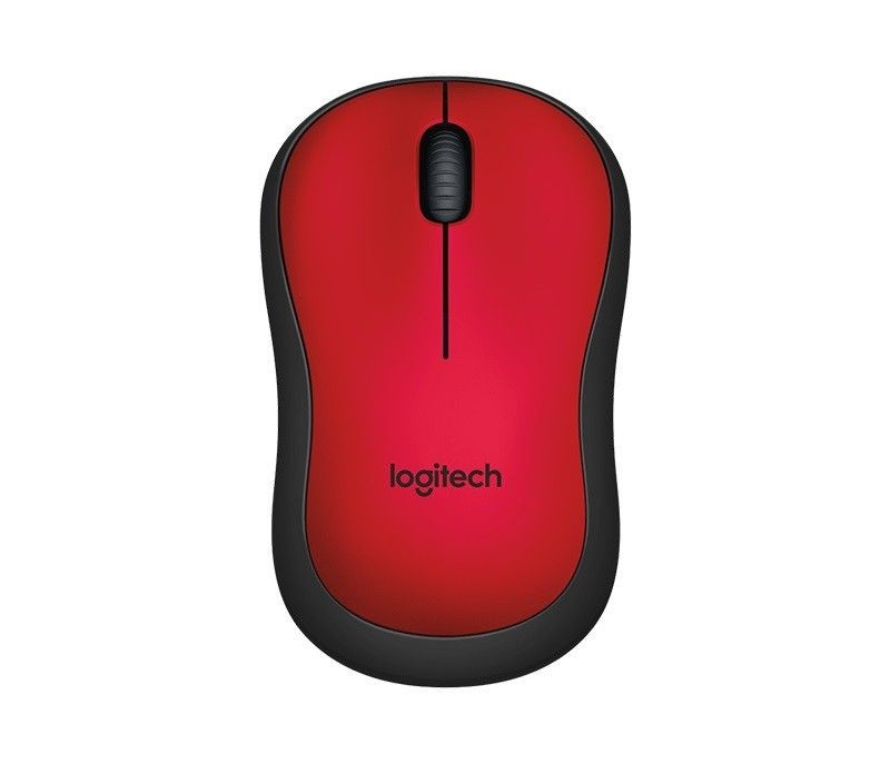 Logitech MYSZ USB OPTICAL WRL M220 SILENT RED 910-004880