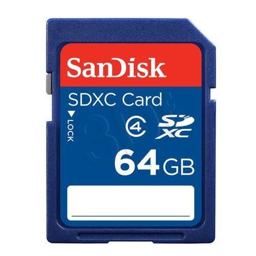 SanDisk Karta pamięci SDXC 64GB Class4