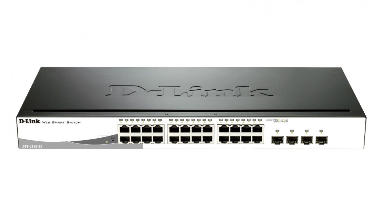 D-Link Switch DGS-1210-24 (2x 10/100/1000Mbps)