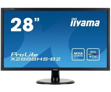 iiyama Monitor 28 X2888HS-B2 MVA,FLICKERFREE,SPEAKERS 1920X1080,178/178