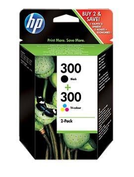 HP CN637EE Zestaw 300 black + tri-color Combo Pack D2560/F4280