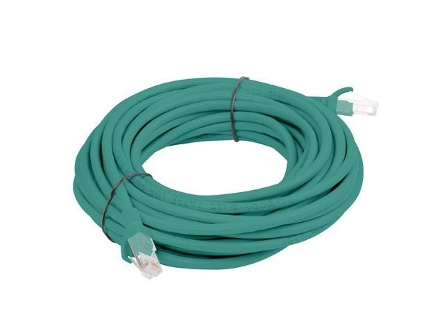 LANBERG PATCHCORD KAT.5E FTP 10M ZIELONY FLUKE PASSED