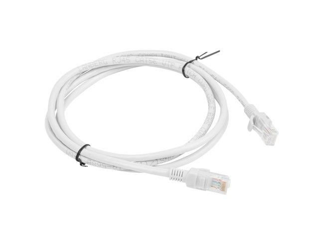 LANBERG PATCHCORD KAT.5E 1.5M SZARY FLUKE PASSED
