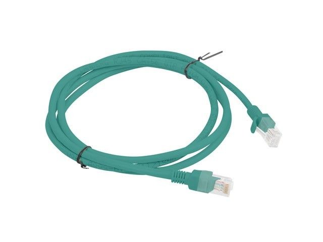 LANBERG PATCHCORD KAT.5E 1.5M ZIELONY FLUKE PASSED