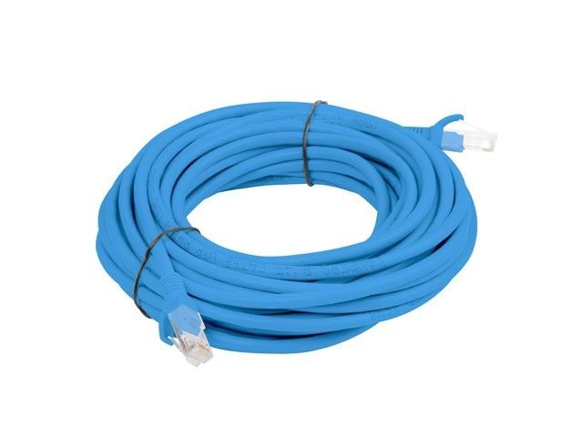 LANBERG PATCHCORD KAT.5E 15M NIEBIESKI FLUKE PASSED