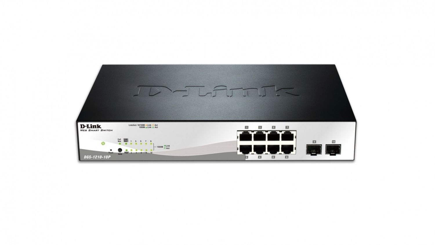 D-Link Switch DGS-1210-10P (10x 10/100/1000Mbps)