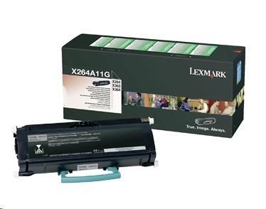 Lexmark černý toner pro X264, X363, X364 (3 500 stran)