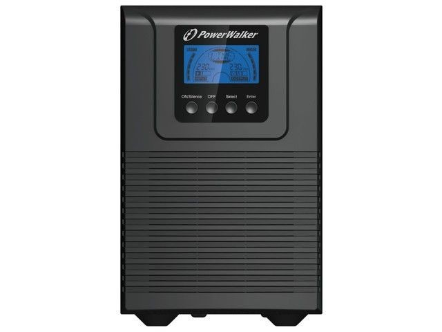 Power Walker UPS ON-LINE 1000VA TG 4x IEC OUT, USB/RS-232, LCD, TOWER, EPO