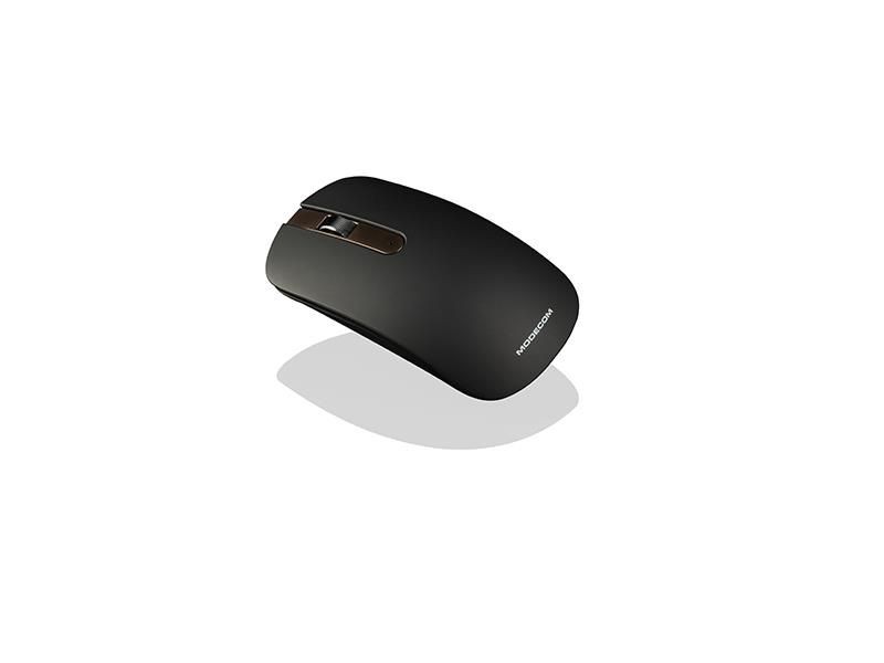 ModeCom Mysz bezprzewodowa Modecom MC-WM102 optyczna czarno-brązowa