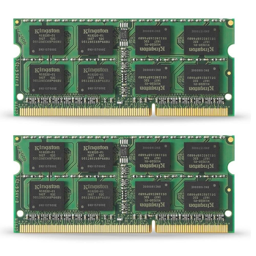 Kingston 16GB 1600MHz DDR3 Non-ECC CL11 SODIMM Kit of 2 1.35V