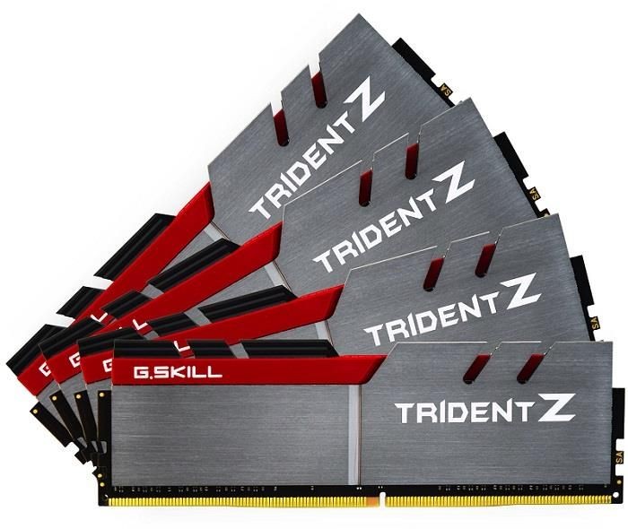 GSkill RAM TridentZ Series - 32 GB (4 x 8 GB Kit) - DDR4 3200 DIMM CL16 <p>Basierend auf dem starken Erfolg der Trident-Serie repräsentiert die Trident Z-Serie eine