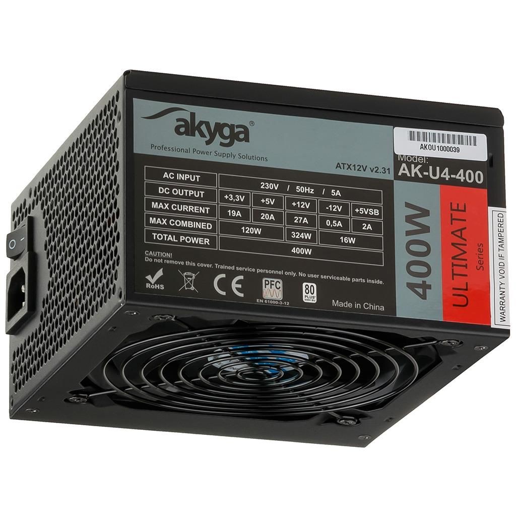 Akyga Zasilacz ATX AK-U4-400 400W 80+ Bronze