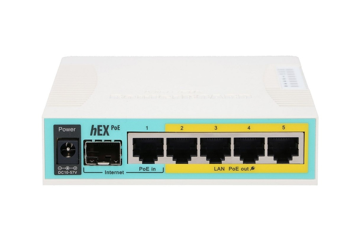 MikroTik Router xDSL 1xWAN 4xLAN SFP RB960PGS