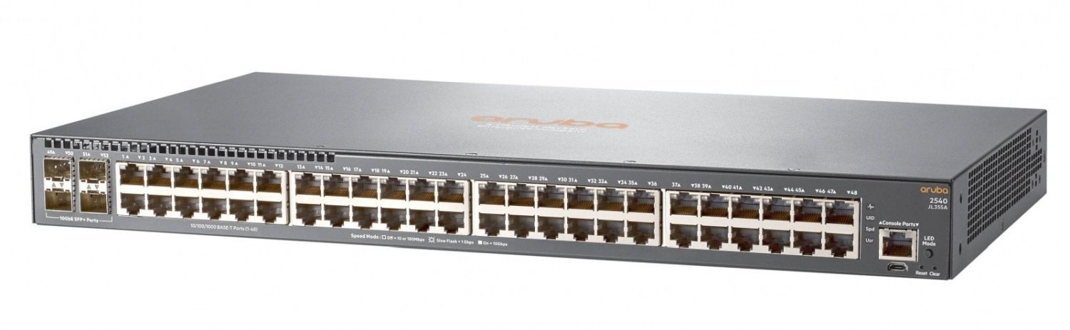 HP Switch zarządzalnyE Aruba JL355A 2540 48G 4SFP+