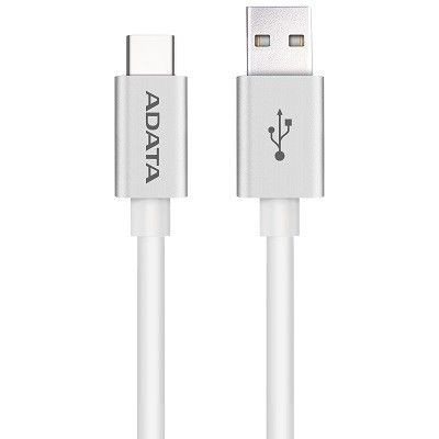 A-Data Cable, USB-C, USB 2.0 female (type A), 1 m, White