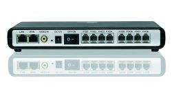 Grandstream Analog Gateways GXW4108 [8xFXO pro připojení linky PSTN, LAN, WAN - bridge only]