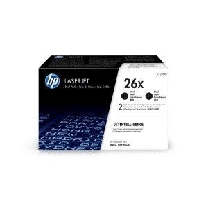 HP 26X Original LaserJet Toner Cartridges Black High Yield (2-pack)