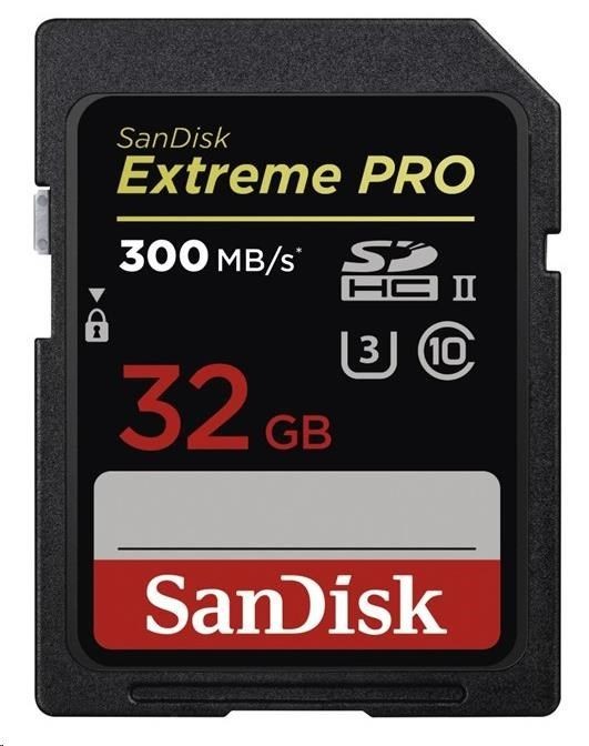 SanDisk Karta pamięci Extreme Pro SDSDXPK-032G-GN4IN (32GB; Class 10 Class U3)