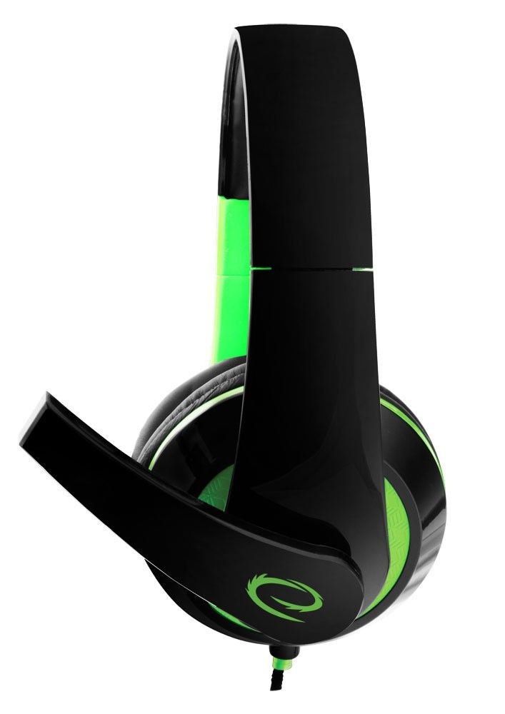 Esperanza Słuchawki z mikrofonem Condor Gaming czarno-zielone
