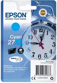 Epson C13T27124012 Tusz T2712 cyan XL DURABrite