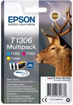 Epson C13T13064012 Zestaw T1306 MultiPack Stylus SX525WD/BX305F/BX320FW/BX625FWD