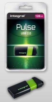 Integral INFD128GBPULSEGR flashdrive Pulse 128GB, USB 2.0