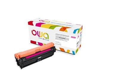 Armor Toner OWA do HP Color Laserjet Ese CP5520, 5525, 15000 stron, CE273A, czerwona/magenta