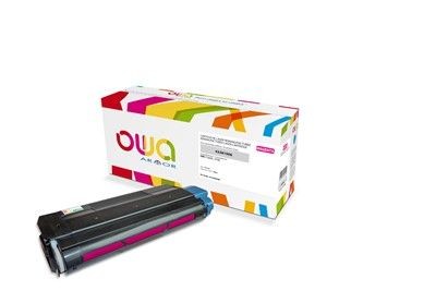 Armor Toner OWA do OKI C5600, C5700, 2000 stron, 43381906, czerwona/magenta