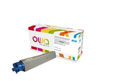 Armor Toner OWA do OKI C3300, C3400, C3450, C3600, 2500 stron, 43459331, niebieska/cyan