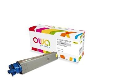 Armor Toner OWA do OKI C3300, C3400, C3450, C3600, 2500 stron, 43459329, żółta/yellow