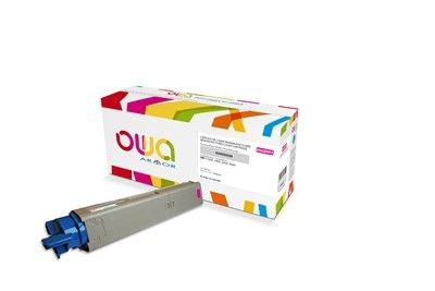 Armor Toner OWA do OKI C3300, C3400, C3450, C3600, 2500 stron, 43459330, czerwona/magenta