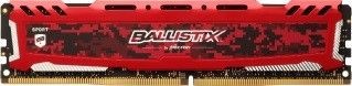 Crucial Pamięć DDR4 Ballistix Sport LT 4GB 2400MHz CL16 SRx8 1,2V Red