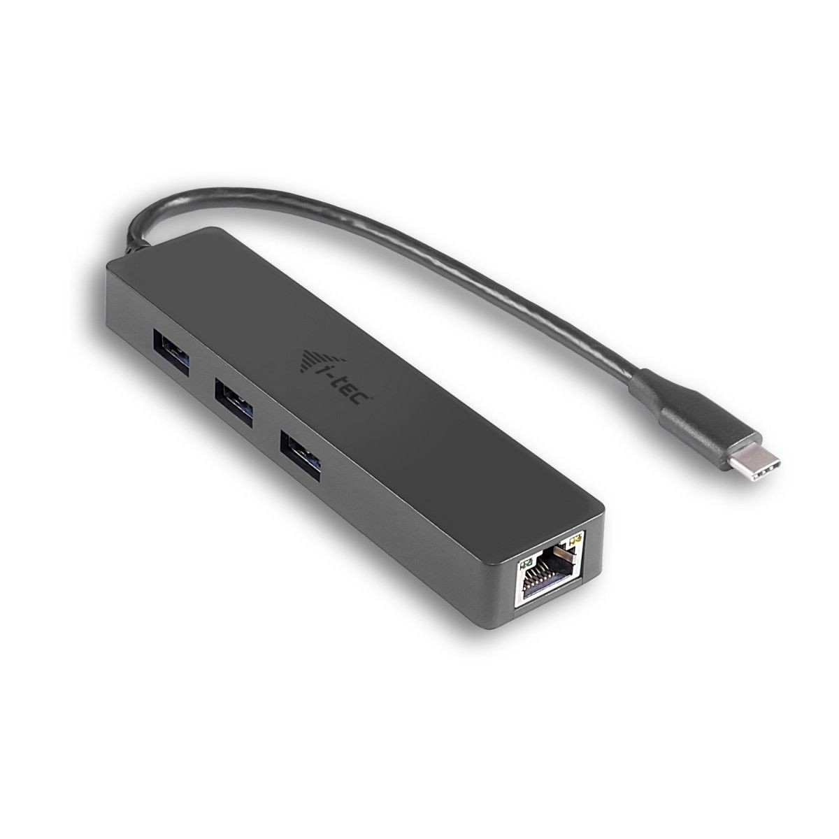 iTec USB-C Slim 3-port HUB z adapterem Gigabit Ethernet